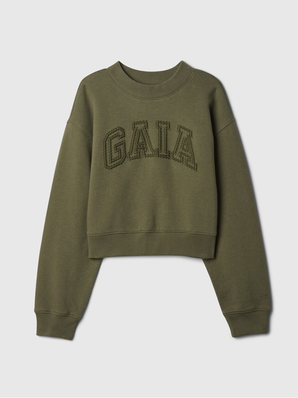 Gap x Cult Gaia limited edition Vintagesoft cropped logo sweatshirt